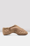 Bloch Pulse child tan jazz shoe side view