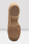 Bloch Pulse child tan jazz shoe sole
