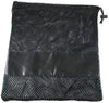 Black mesh pointe shoe bag