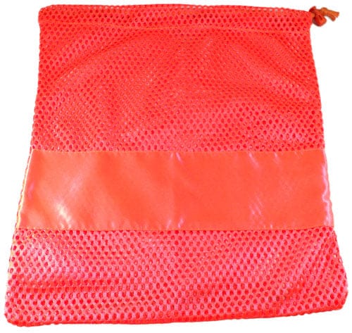Coral mesh shoe bag 