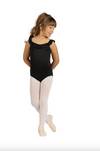 Danz N Motion 25108C Kids Babe Ruffle Neck Leotard