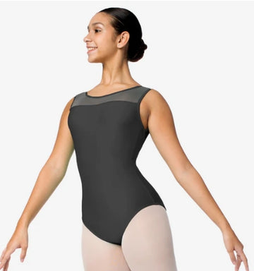 So Danca Gem - SL127 Adult High Neck Leotard with Keyhole Back