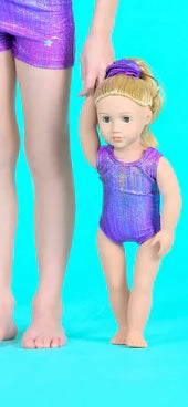 Destira 6900 Rainbow Blaze Doll Size Leotard