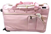 Pink Glam’r Gear duffel bag with black straps