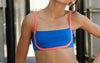 Jo + Jax Shape Top with thin straps shown from front