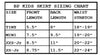 Ballet skirt size chart image
