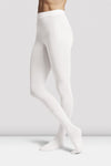 Bloch ContourSoft ladies white footed dance tights