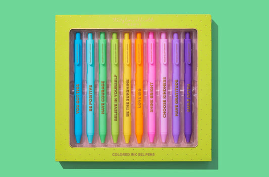 Taylor Elliott Designs Gel Pen Set - Motivational