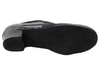 Sole view of black leather Very Fine ballroom shoe