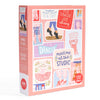 Pippi Post Dance It Out 500-piece jigsaw puzzle box with colorful ballet-themed illustrations and dance quotes