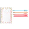 Pippi Post Dance Lover Pen Set displayed with coordinating stationery