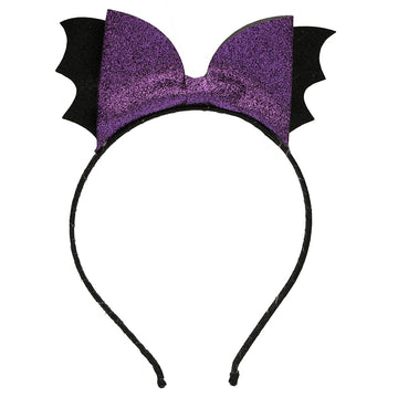 Couture Clips Glitter Bat Headband
