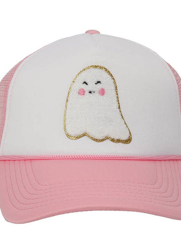 Couture Clips Ghostly Girl Patch Hat