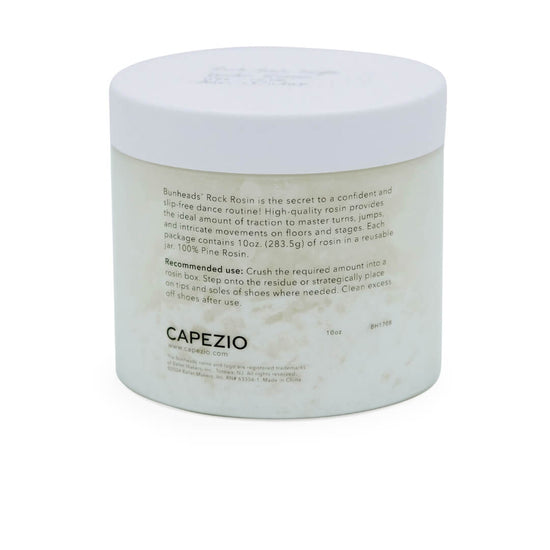 Capezio Rock Rosin product label on white jar
