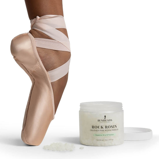 Dancer using Capezio Rock Rosin with pointe shoes