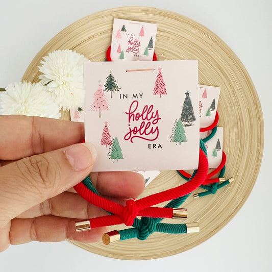 Tiny Gift Society "In My Holiday Era" Hair Ties