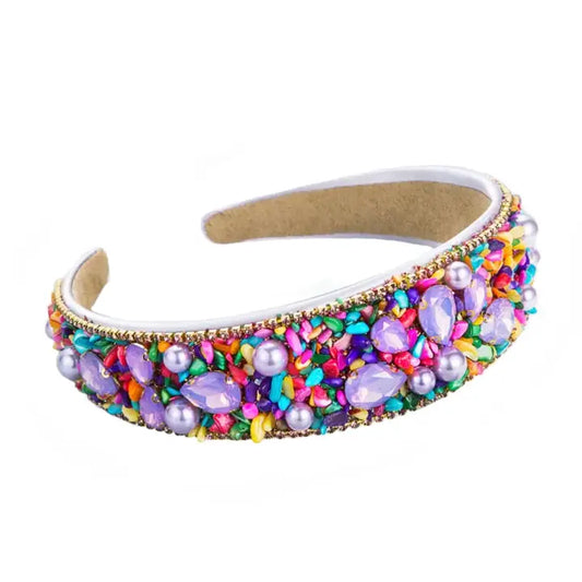 Mavi Bands Confetti Couture Rhinestone Headband