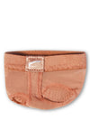 Capezio footUndeez™ shown in espresso brown color