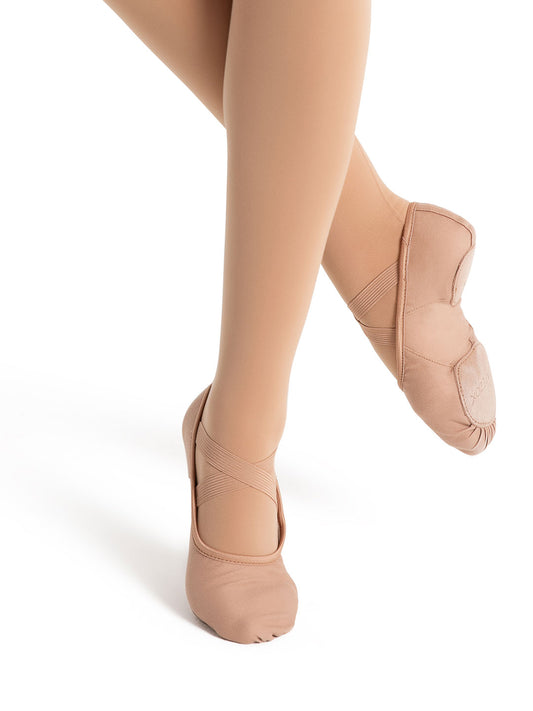Capezio 2037W Ladies Hanami Ballet Shoe Light Suntan