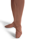 Capezio Hanami ballet shoes showing flexible split sole design