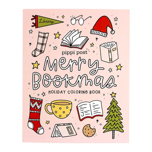 Pippi Post Merry Bookmas Holiday Coloring Book