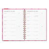 Interior planner pages showing monthly and weekly planning layouts