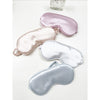 Love and Repeat satin sleep masks in pastel and neutral colors