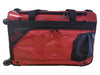 Red Glam’r Gear duffel bag with black straps